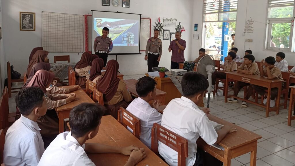 Sosialisasi Keselamatan Berkendara di SMPN 3 Pandeglang oleh Satlantas Polres Pandeglang 9 WhatsApp Image 2023 11 24 at 12.49.07