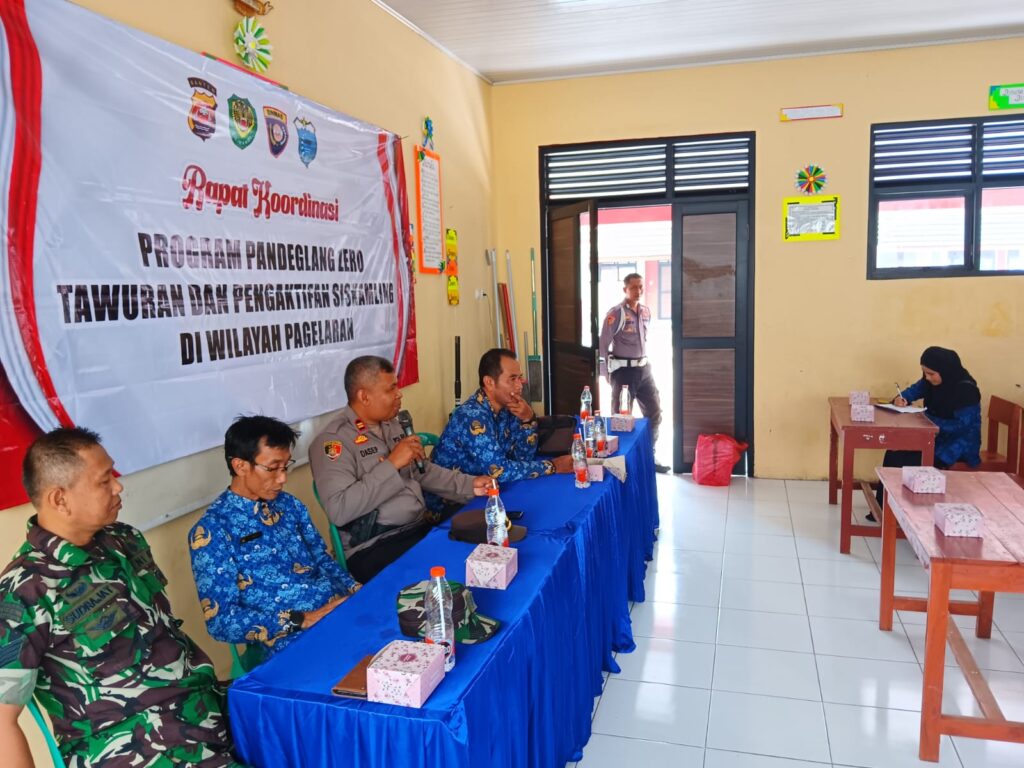 Polsek Pagelaran Gelar Rapat Koordinasi Pencegahan Tawuran dan Penguatan Siskamling 2 IMG 20240502 WA0010