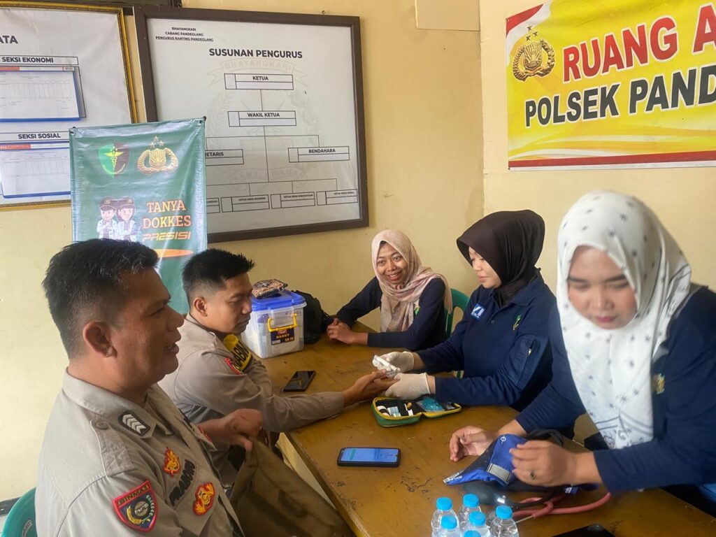Sidokes Polres Pandeglang Gelar Patroli Kesehatan di Polsek Jajaran 7 IMG 20240503 WA0026