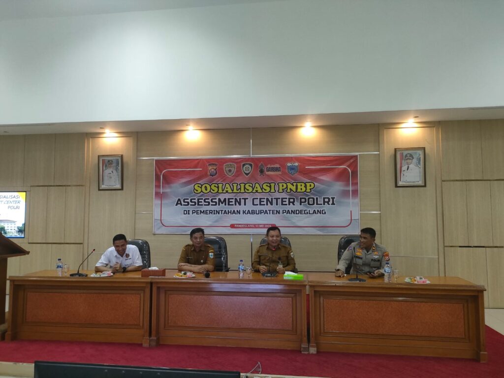 Polres Pandeglang: Sosialisasi PNBP Assessment Center Polri T.A 2024 Dihadiri Pemerintahan Kabupaten Pandeglang 7 WhatsApp Image 2024 05 13 at 13.53.37