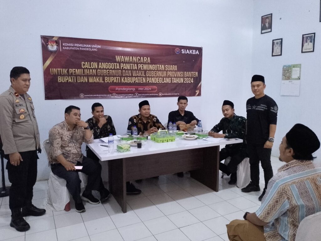 Kapolsek Cikedal Polres Pandeglang Monitoring Tes Wawancara Calon Panitia Pemilihan Suara PPS SE Kecamatan Cikedal 7 WhatsApp Image 2024 05 21 at 14.11.34