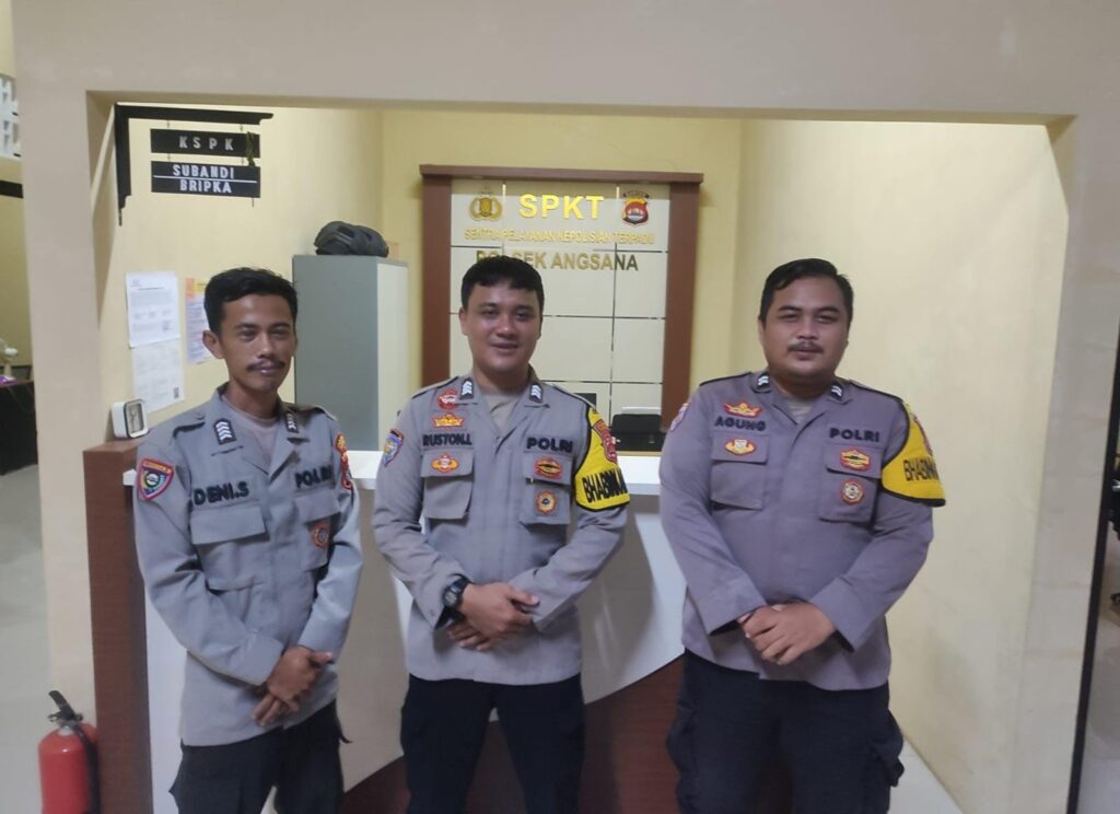 Siaga Mako, Bukti Kesiapan Anggota Piket Polsek Angsana 2 IMG 20240808 WA0050