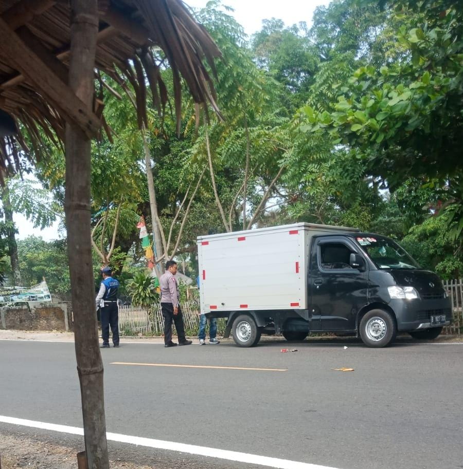 Pemeriksaan Kendaraan Umum di Terminal Carita oleh Unit Lantas Polsek Carita dan Dishub 9 IMG 20240808 WA0053