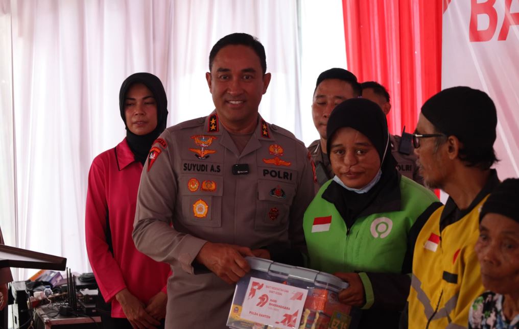 Puncak Acara Bakti Kesehatan Hari Bhayangkara Ke-79 Di Banten : Wujud Nyata Pengabdian Polri Untuk Masyarakat 8 fhsd